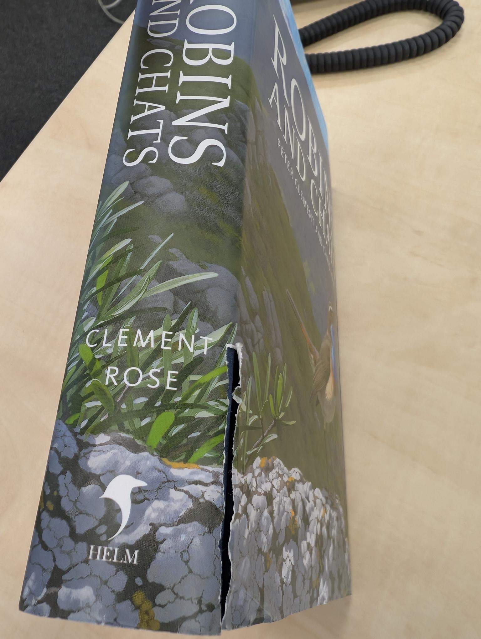 Damaged copy - Robins and Chats