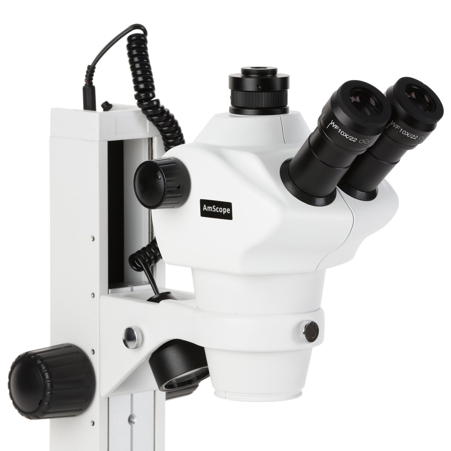 AmScope SF-2T Series Trinocular Stereo Microscope 8x-50x