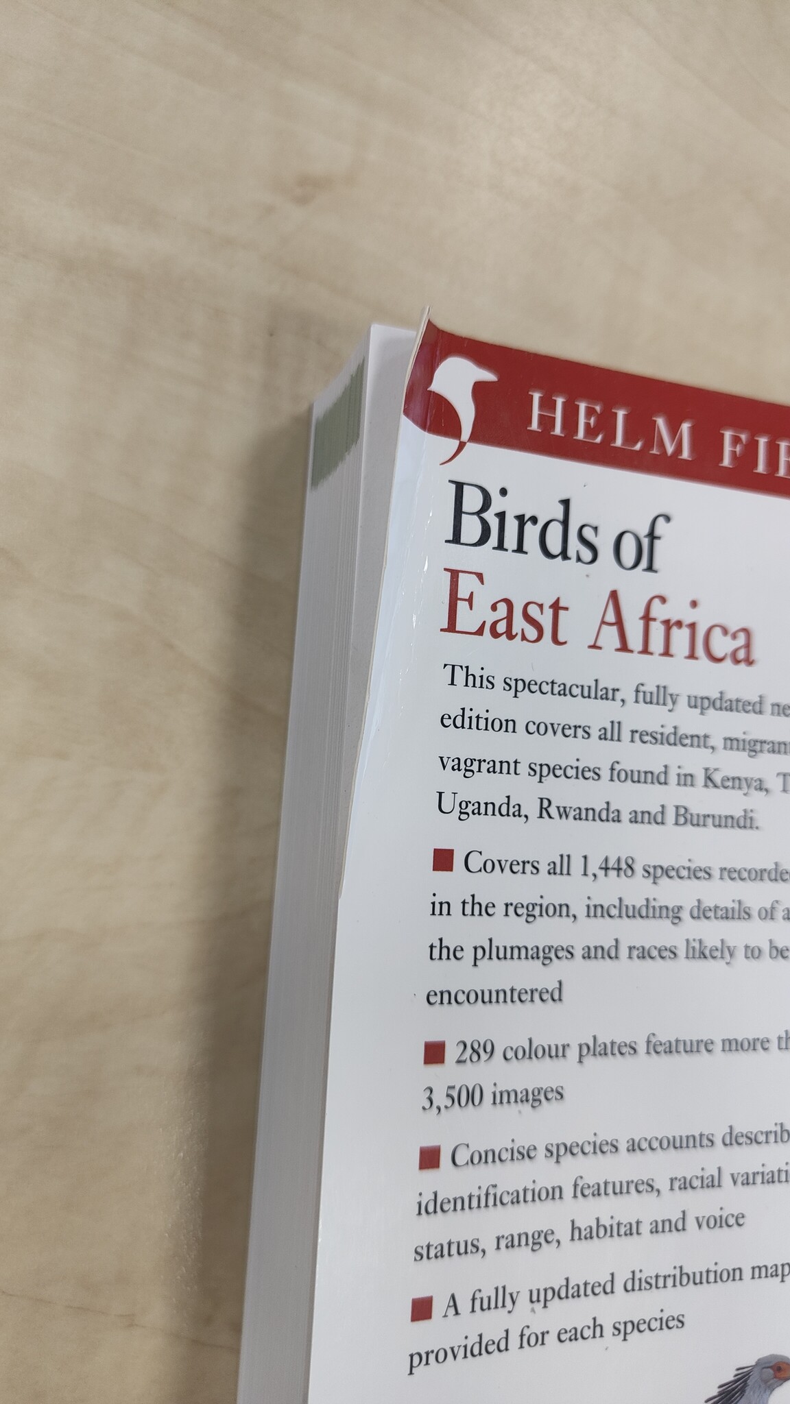 Beschadigd exemplaar - Birds of East Africa - Kenya, Tanzania, Rwanda, Uganda, Burundi