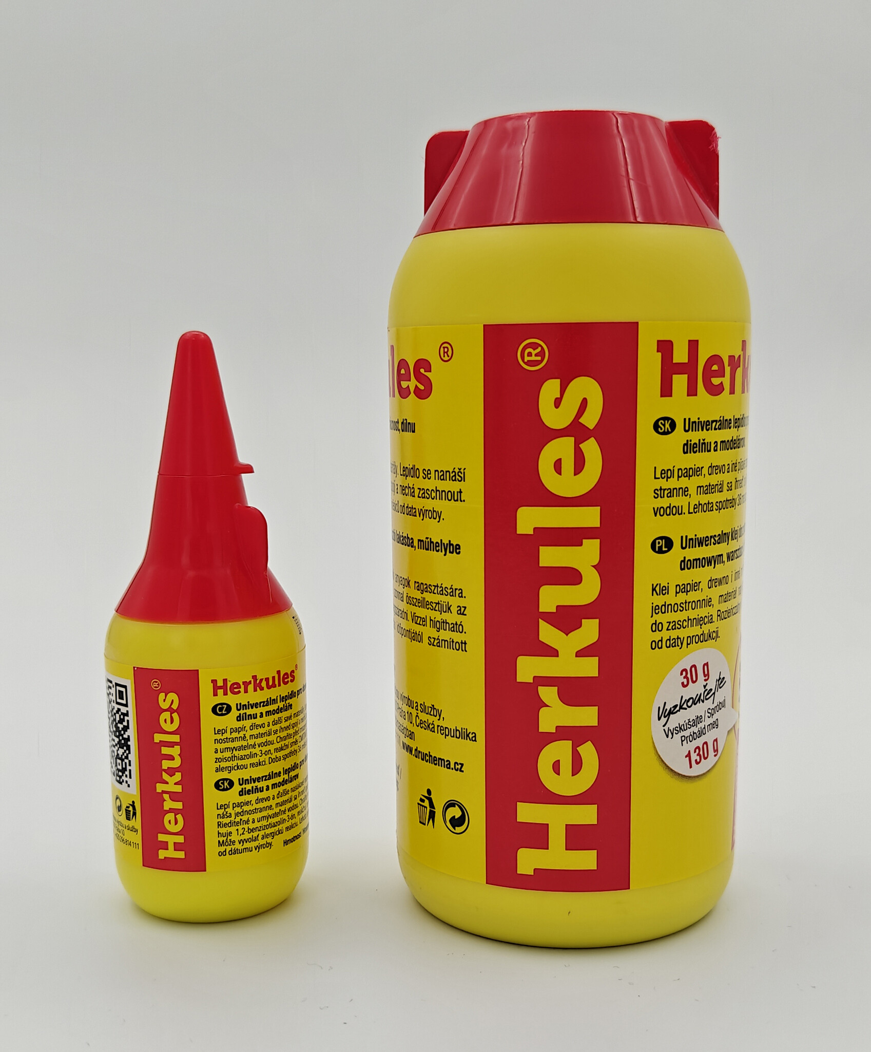 Bevestigingslijm Herkules - 30 gram en 250 gram