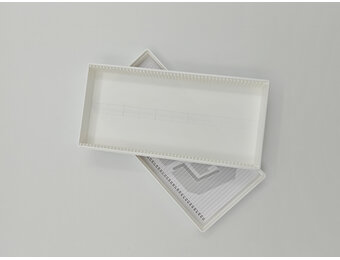 Microscope Slide Box Plastic for 50 slides (76 x 26 mm)