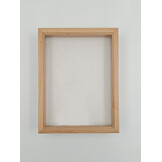 Wooden insect box with glass lid 23 x 30 x 6 cm