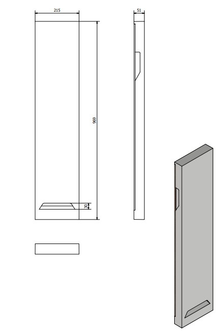 B1CHB 1-layer Tall Bat box