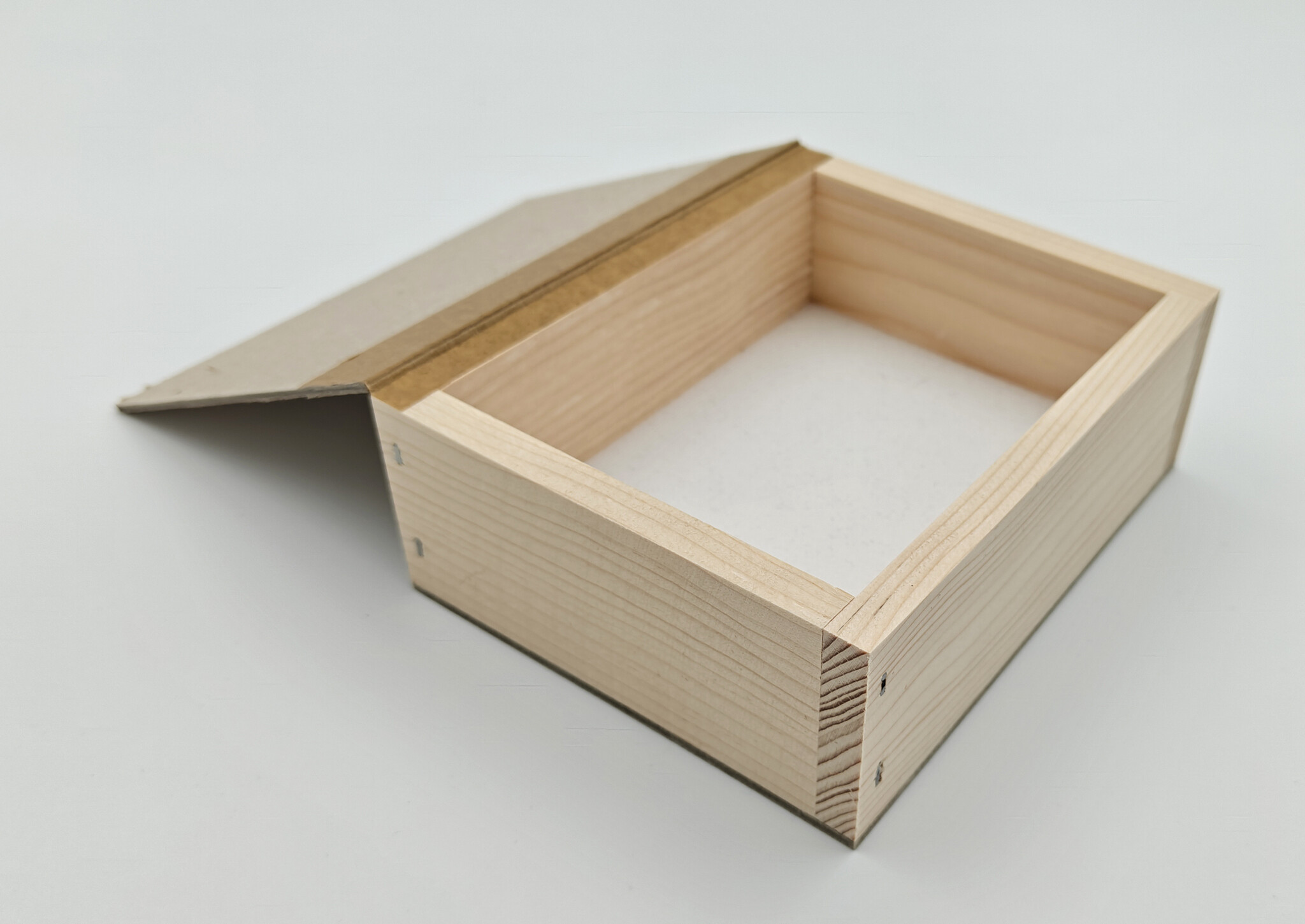 Wooden transport box