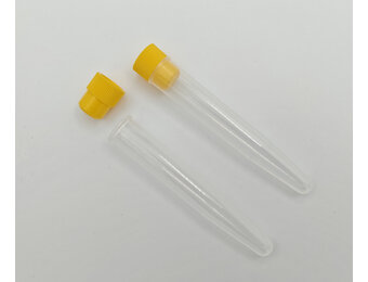 Plastic Reageerbuis met stop