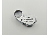 Lupe 20x12 mm - Five Elements