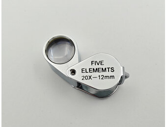 Lupe 20x12 mm - Five Elements