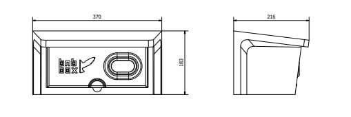 BRD-01 Nisthöhle für Mauersegler