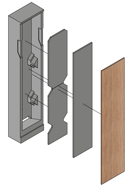 B2CHB 3-layer Tall Bat box