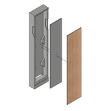 B2CHBW 2-layer Tall Bat box