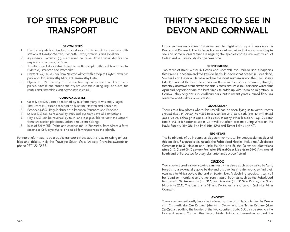 Where to Watch Birds in Devon and Cornwall