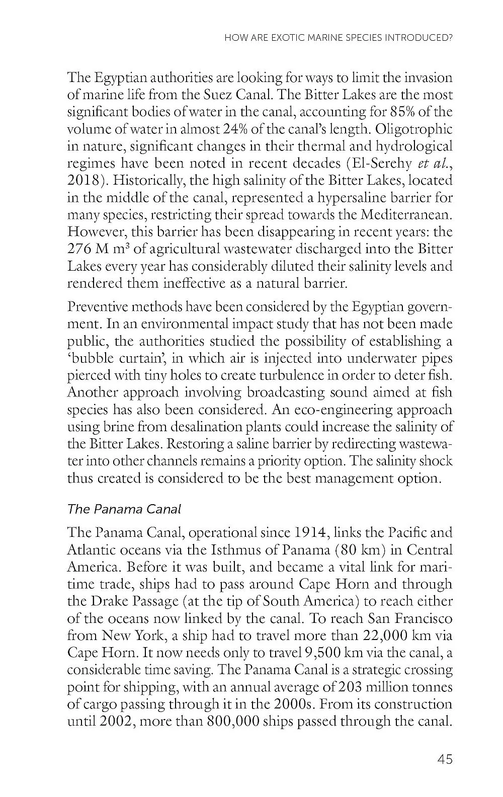 Marine Biological Invasions