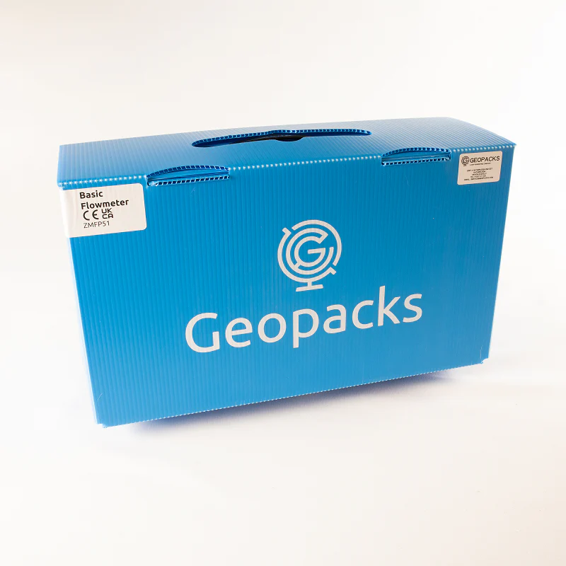Geopacks Standard-Durchflussmesser