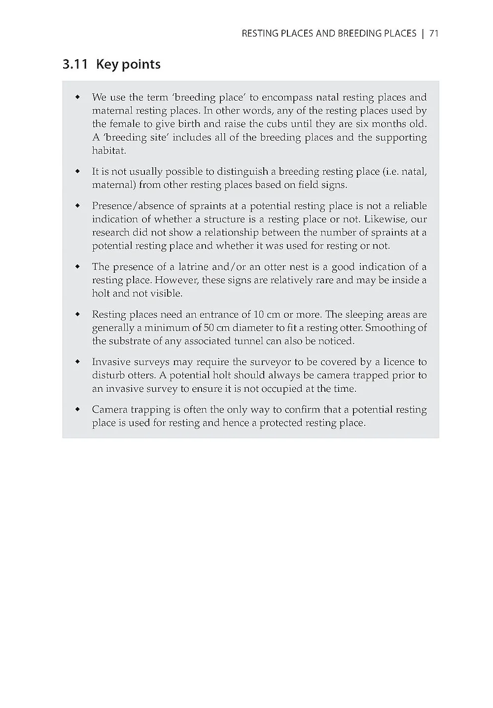 The Otter Field Survey and Monitoring Handbook - A Practical Guide to Field and Camera-Trap Surveys