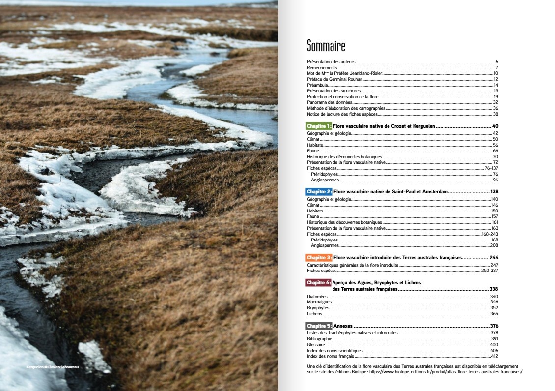 Atlas de la flore des Terres australes françaises
