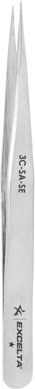 Excelta 3C precisiepincet, RVS, 108 mm