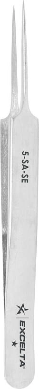 Excelta Precision Tweezer, Stainless Steel, 108 mm