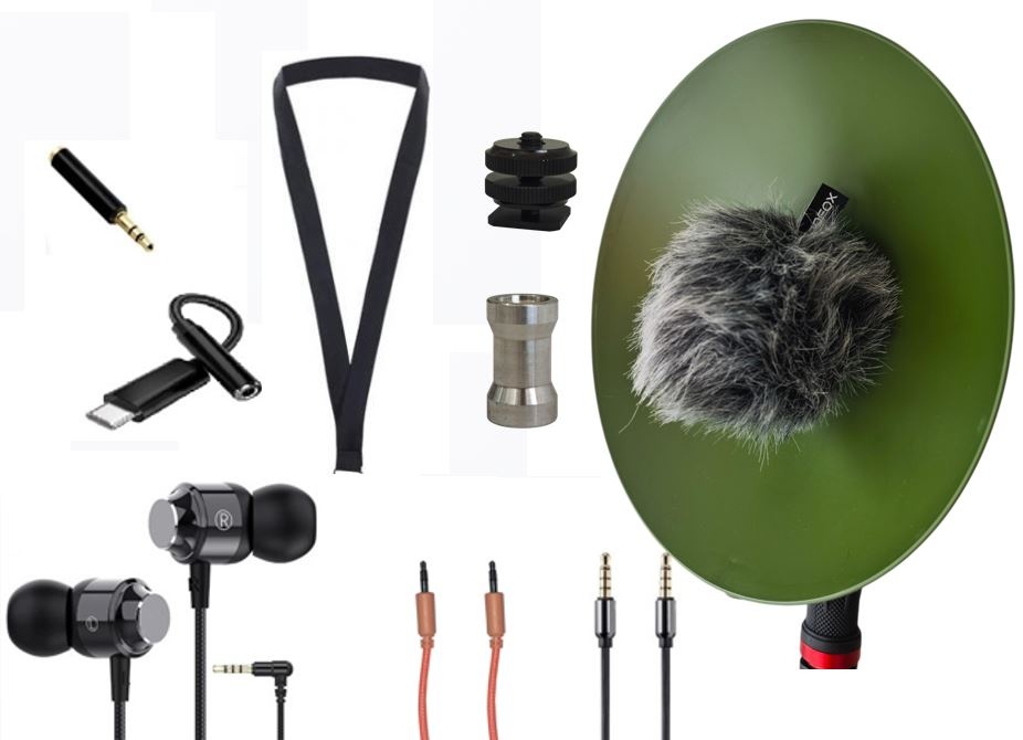BirdFox BirdMic Pro Pack – Parabolmikrofon mit Audio-Interface