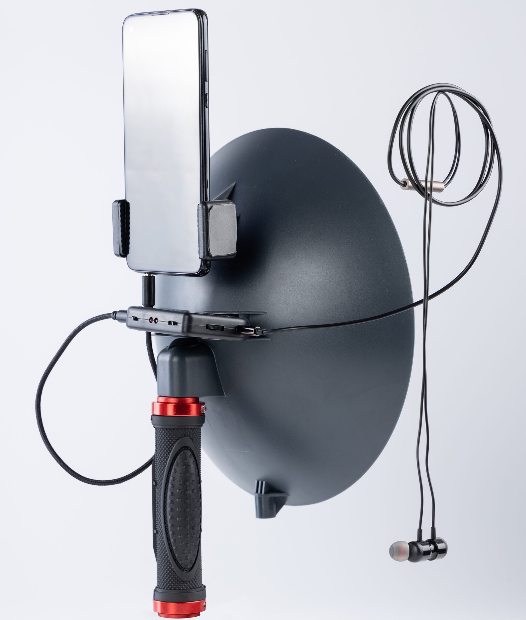 BirdFox BirdMic One Pack – Parabolic microphone with audio interface