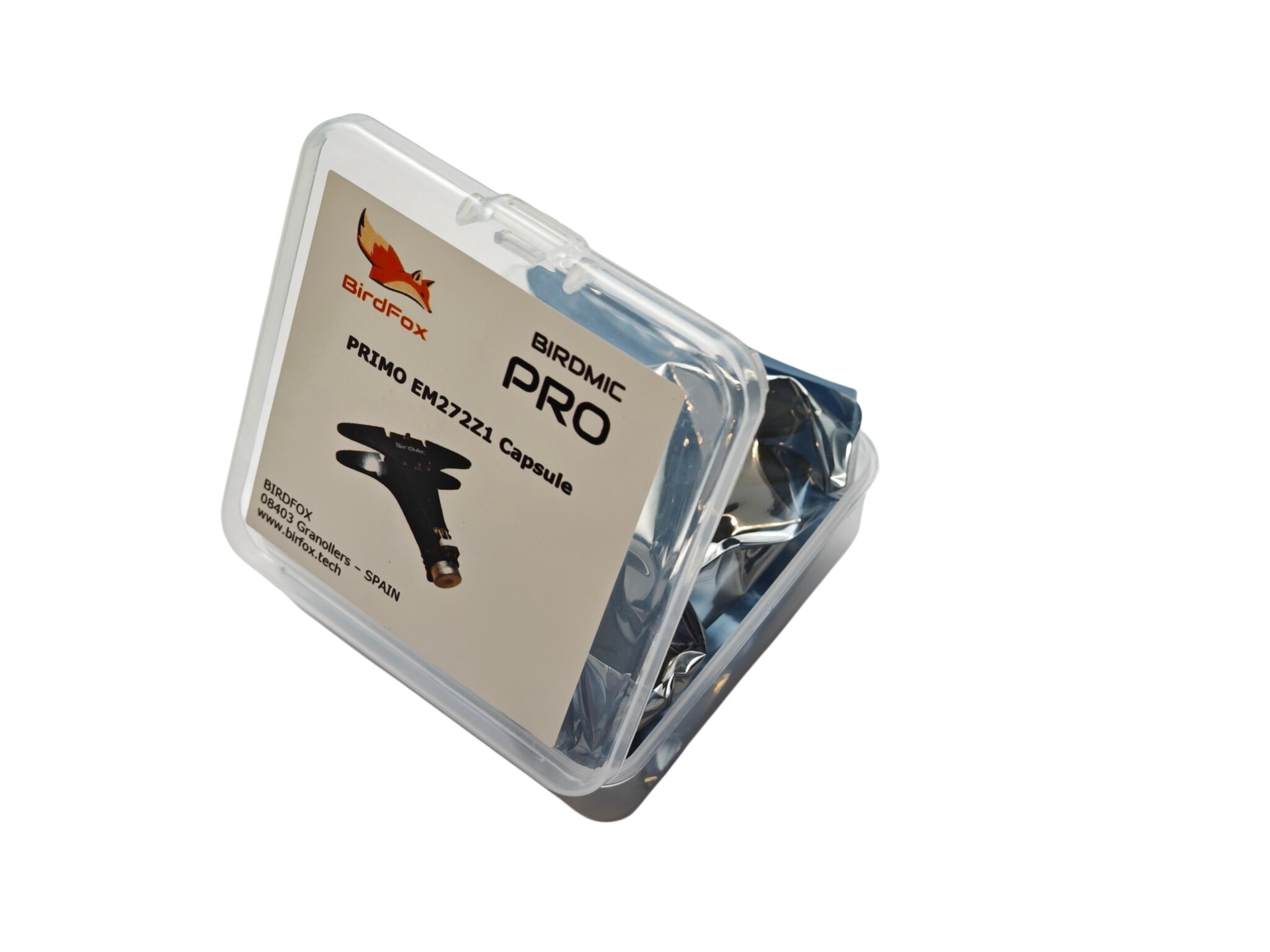 BirdFox BirdMic Pro Microfoon met PRIMO EM272Z1 capsule