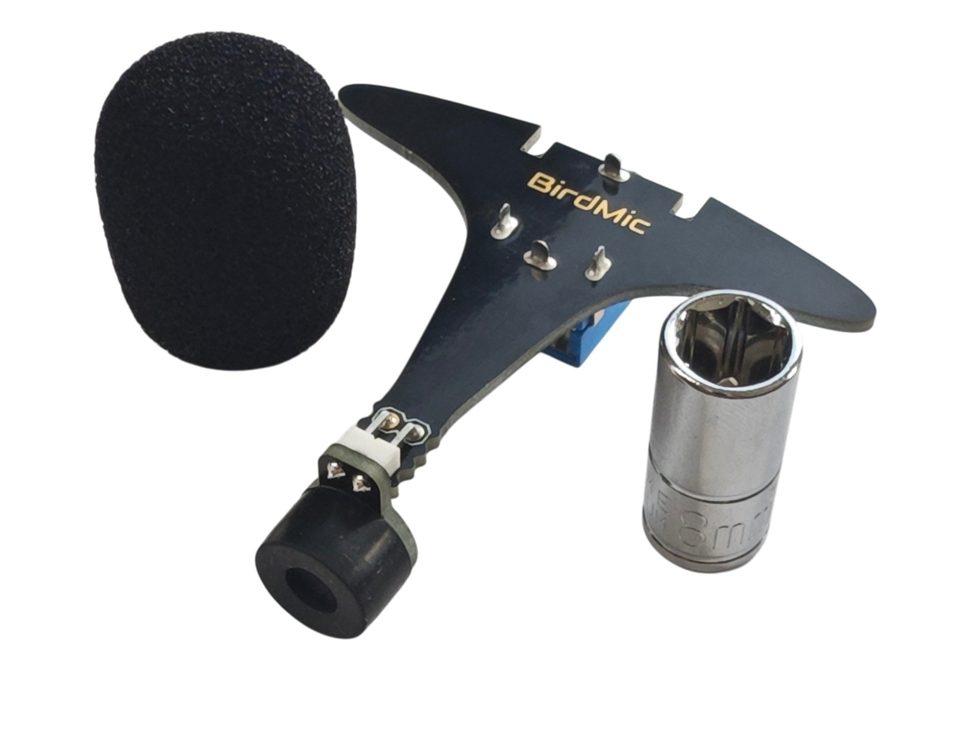 BirdFox BirdMic One Microfoon met PUI capsule