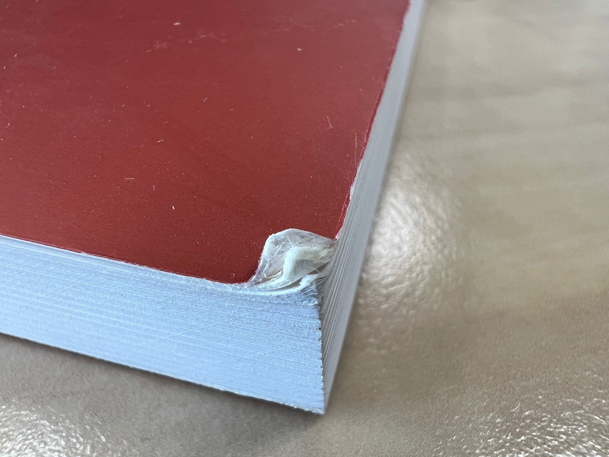 Beschadigd exemplaar - Worm