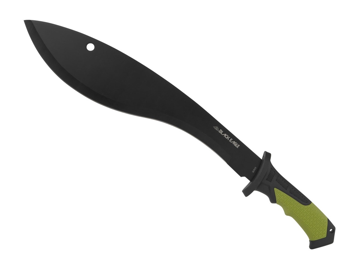 Black Eagle Chitwan Forest Green Kukri Mes
