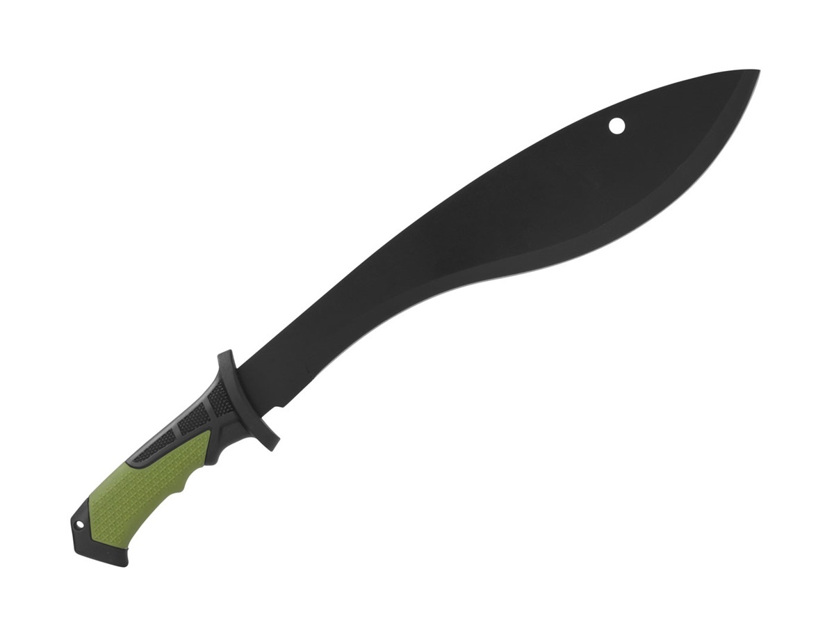 Black Eagle Chitwan Forest Green Kukri Mes