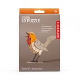 Kikkerland 3D-Puzzle Robin