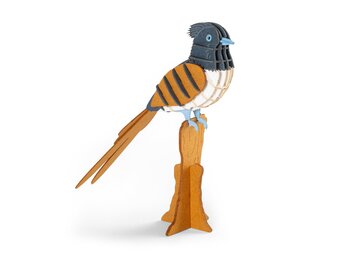 Kikkerland 3D Puzzle Paradise Flycatcher