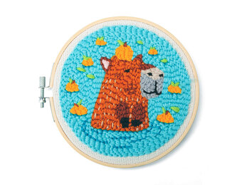 Kikkerland Capibara Needle Borduurset