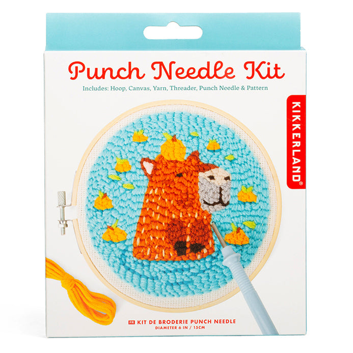Kikkerland Capibara Needle Borduurset