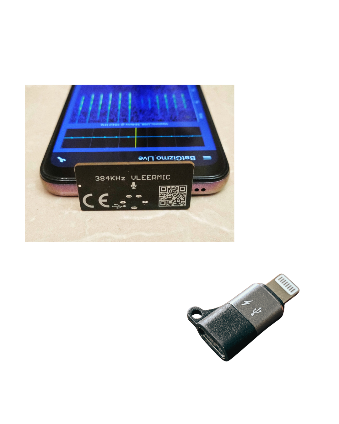 Vleermic Lightning adapter for iPhone