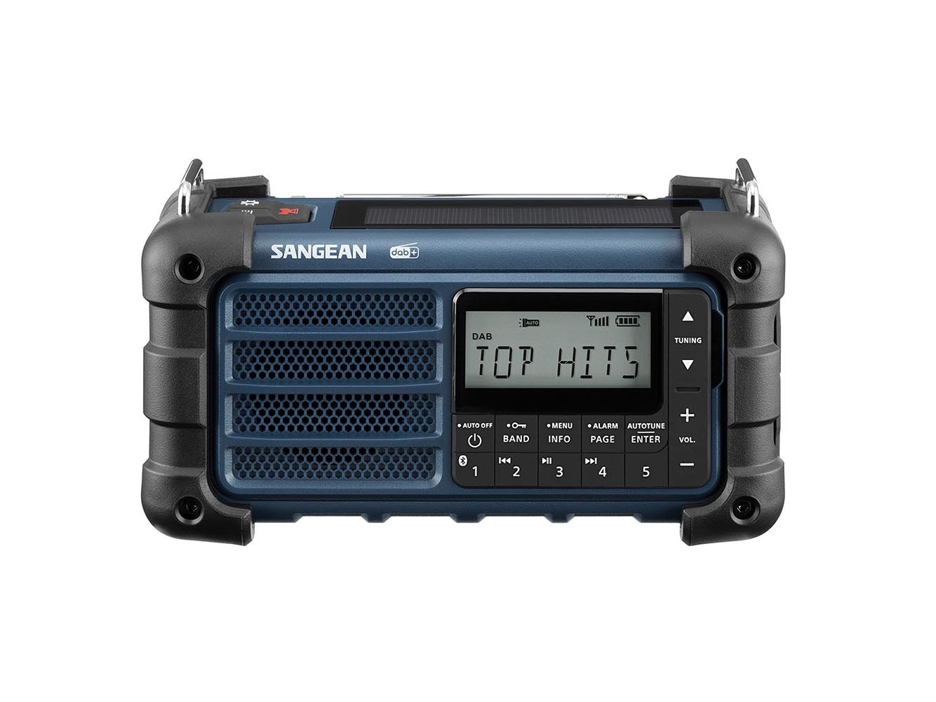 DAB+, FM, Bluetooth, Aux Notfallradio
