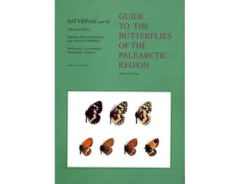 Guide to the Butterflies of the Palearctic Region - Satyrinae part III