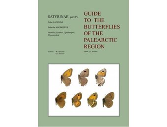 Guide to the Butterflies of the Palearctic Region - Satyrinae part IV