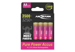 Ansmann Pure Power Li-Ion Battery AA / HR6 type 3500