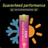 Ansmann Pure Power Li-Ion Oplaadbare AA batterij type 3500
