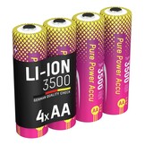 Ansmann Pure Power Li-Ion Akku Mignon AAA Typ 1400