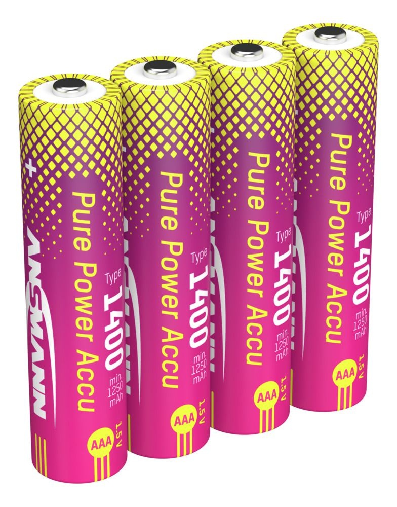 Ansmann Pure Power Li-Ion Oplaadbare AAA batterij type 1400