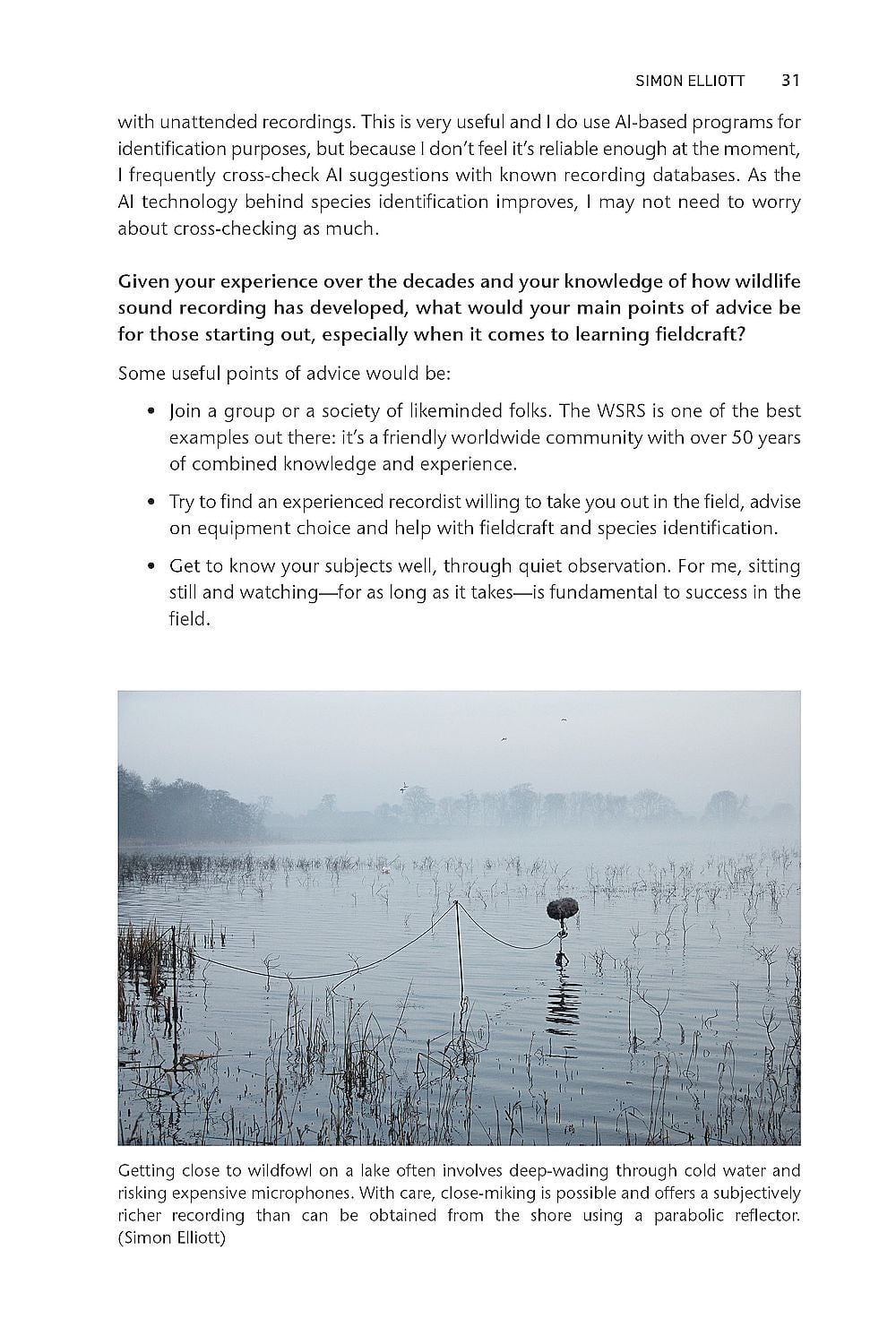 Perspectives on Wildlife Sound Recording - An Overview of Modern Practice