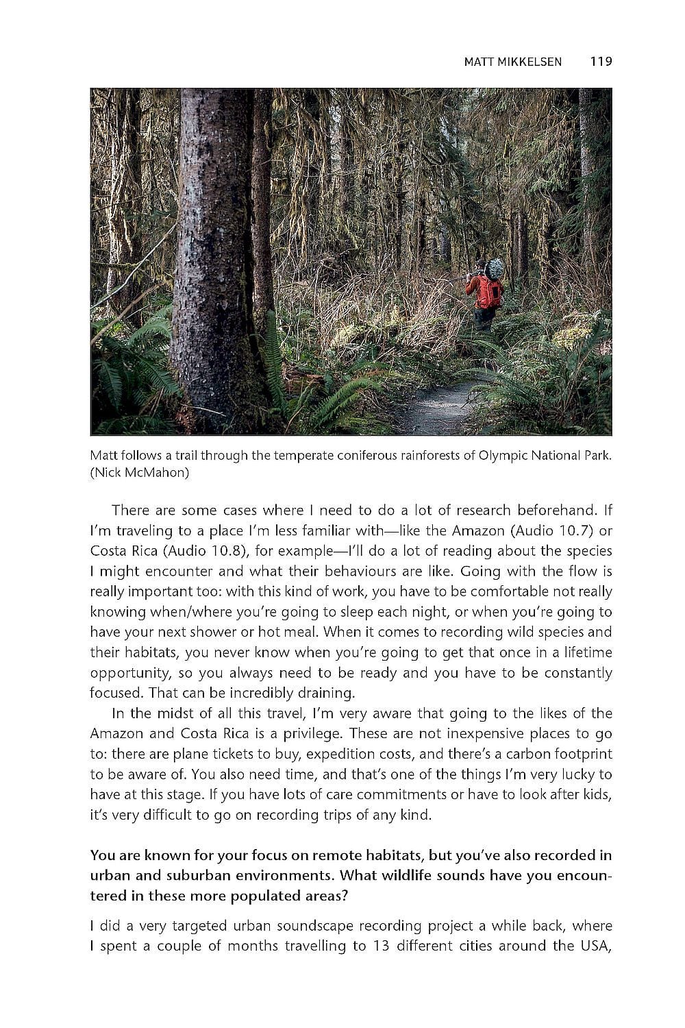 Perspectives on Wildlife Sound Recording - An Overview of Modern Practice