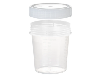 Sarstedt Potje met wit deksel 100ml (per stuk)