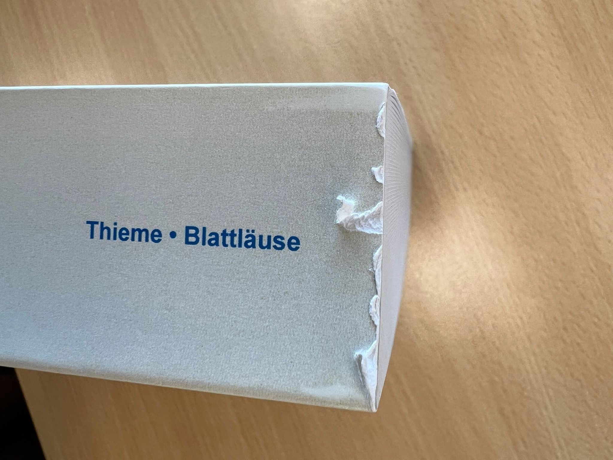 Beschadigd exemplaar – Blattläuse – Aphidoidea
