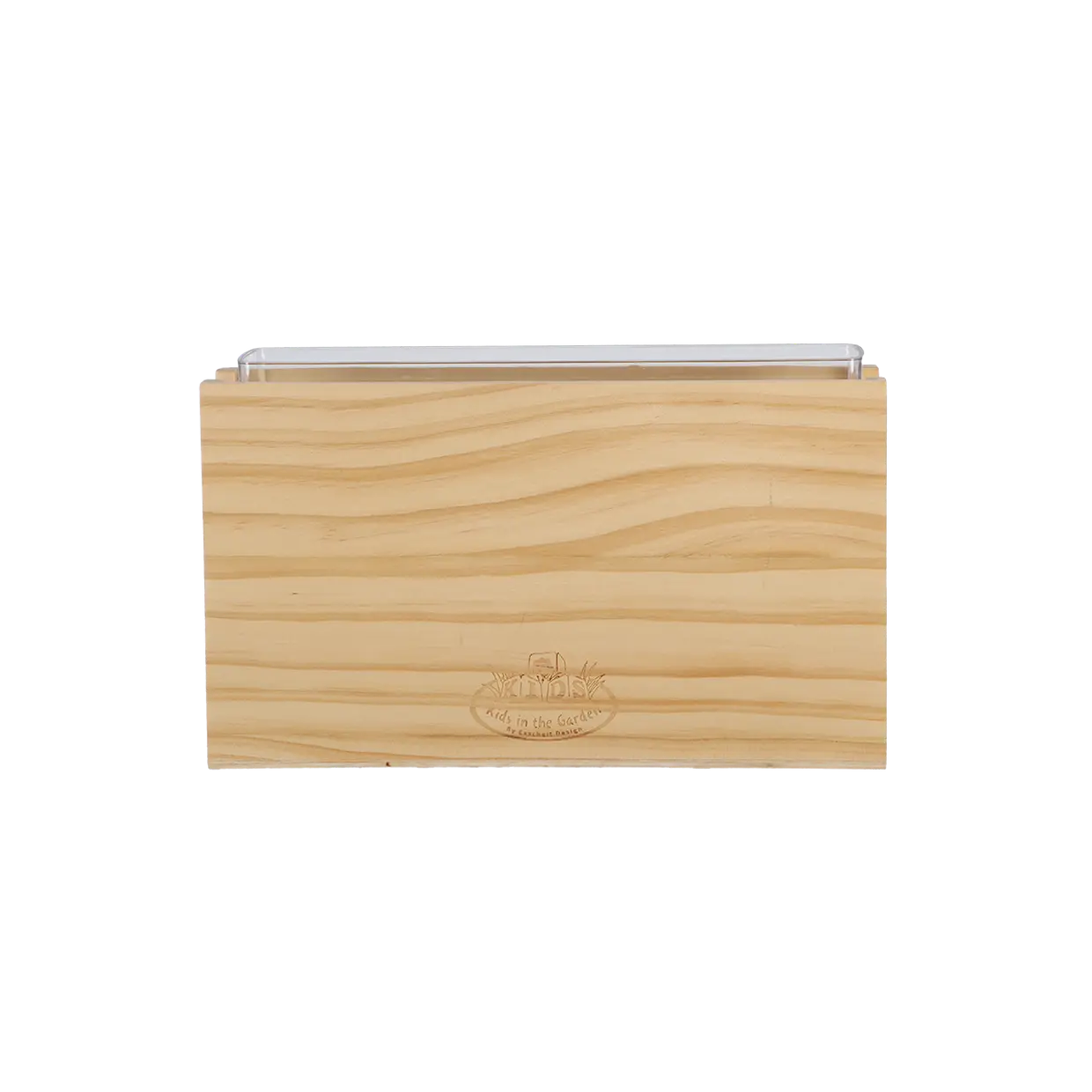 Holz- Wurzelbetrachter Pflanzkasten