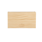 Houten wortel kijk-kweek-bak