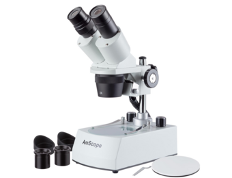 AmScope SE306 Series Compact Stereo Microscope 20x-80x