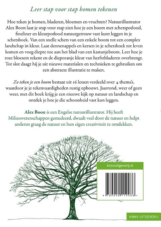 Zo teken je een boom - Van bes tot bos