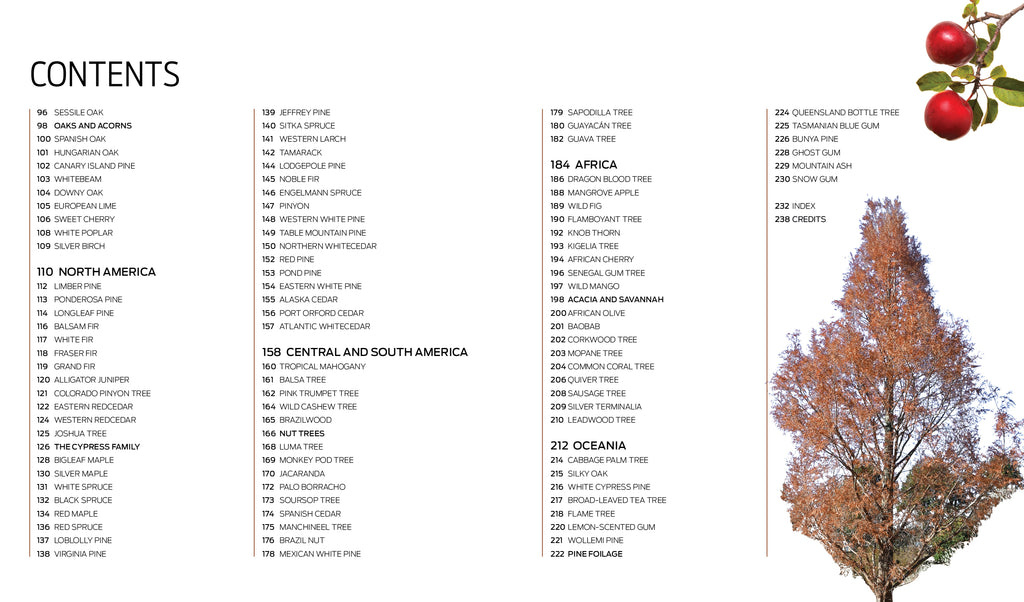 Trees of the World - A Celebration of the Beauty and Diversity of Species Across Continents