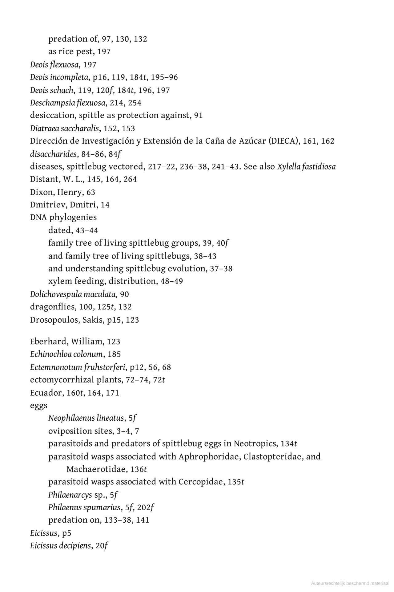 Spittlebugs - Biology, Ecology, and Economic Impact